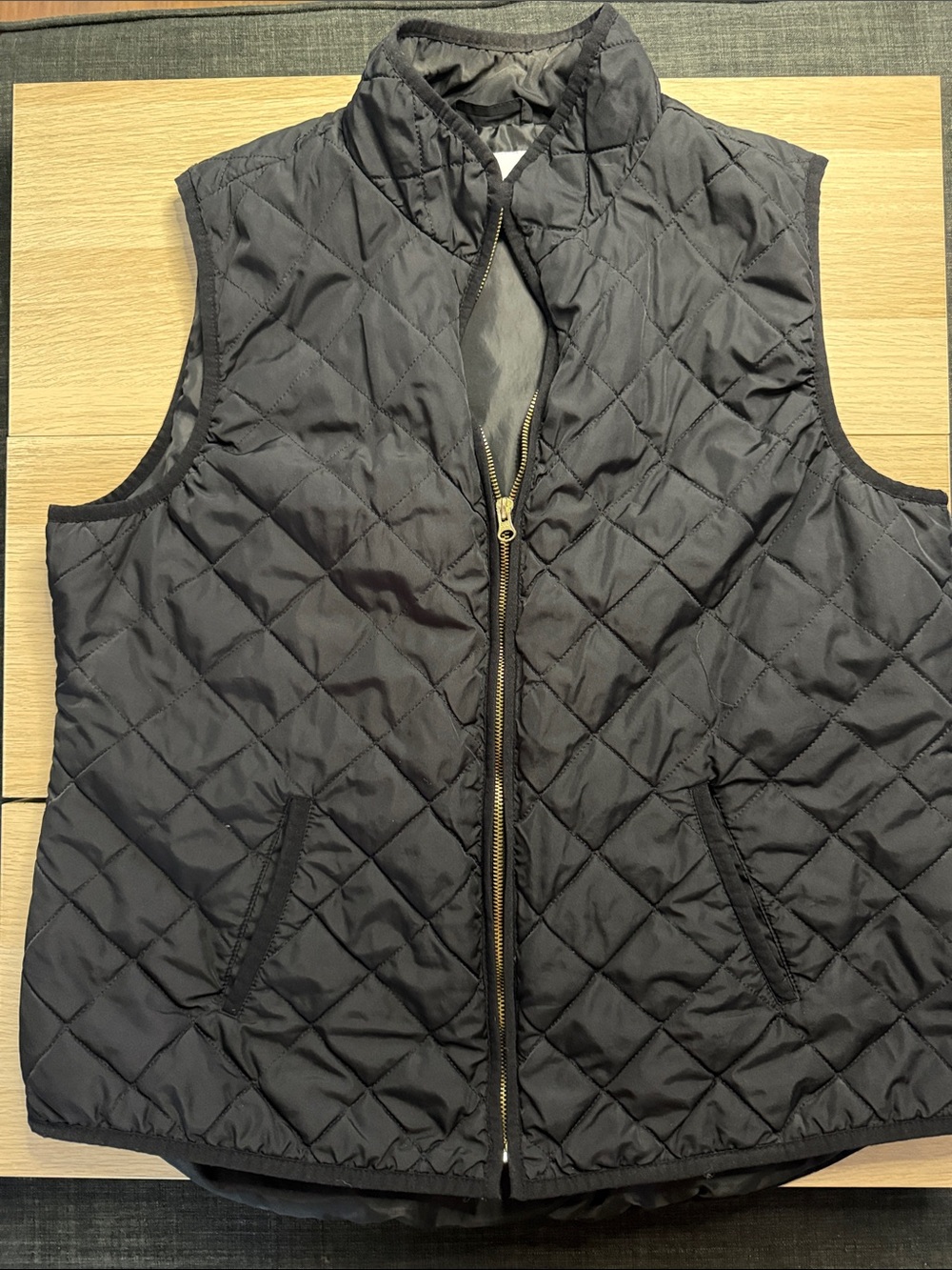 Women’s XL Old Navy Black Quilted Vest
